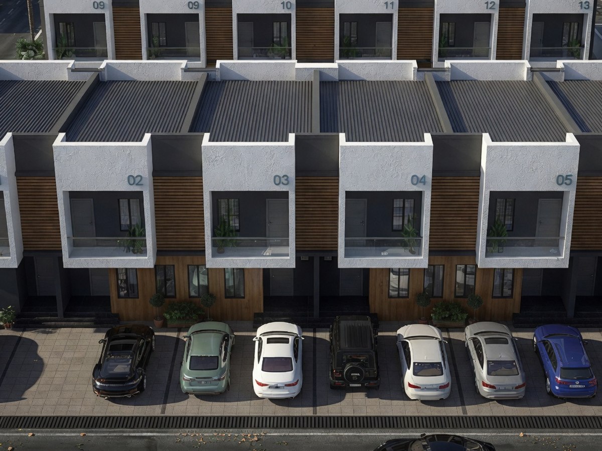 Thirteen-Unit Terrace