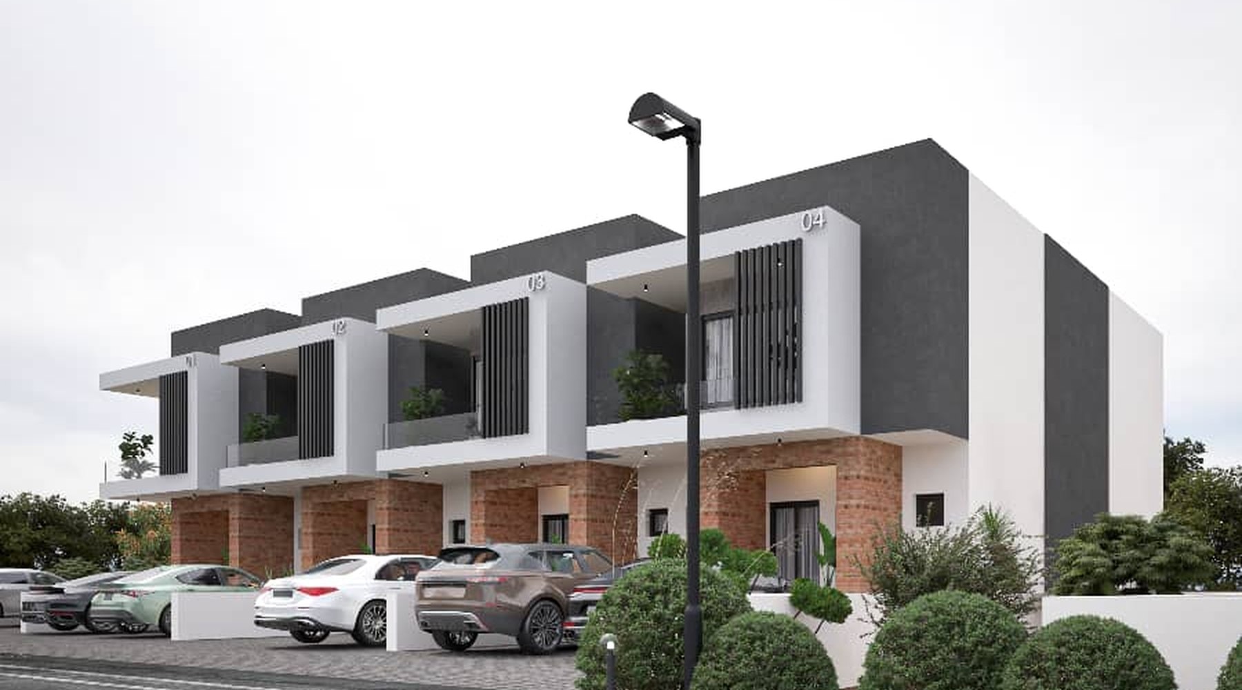 Six-Unit Terrace